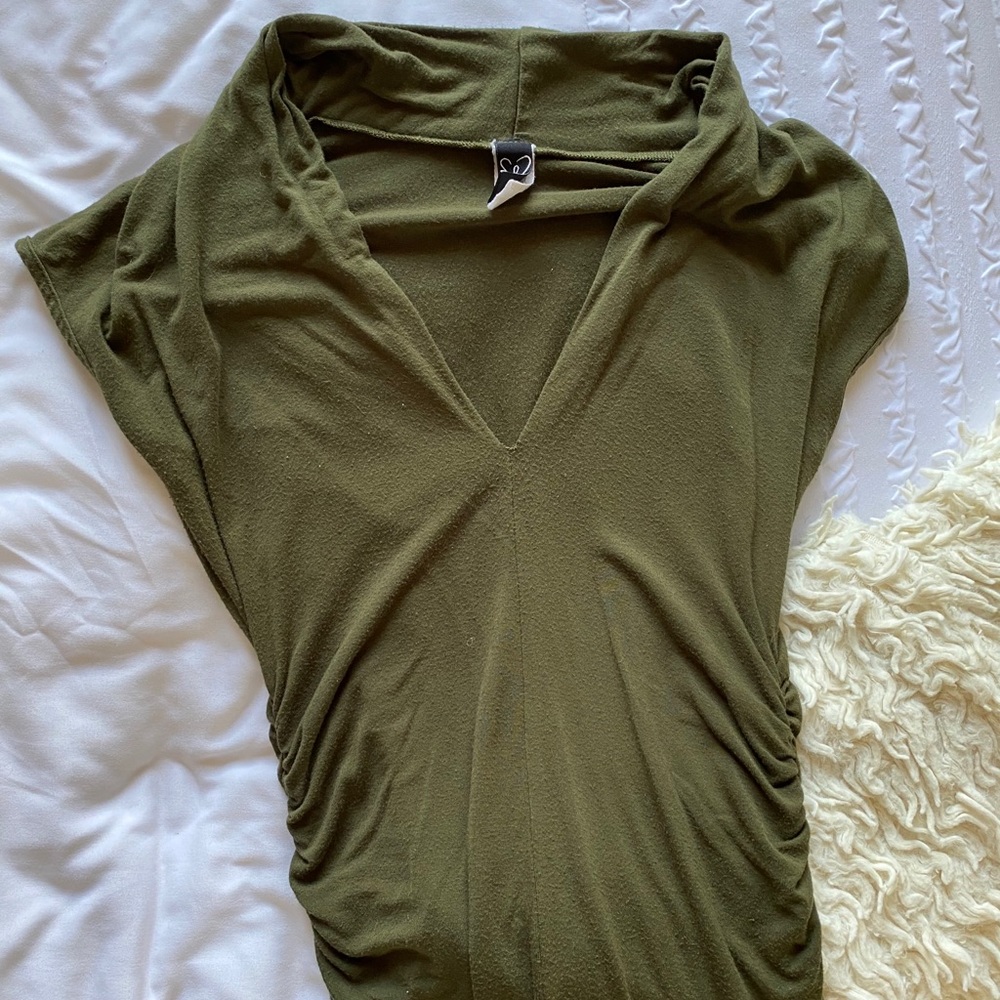 Army green top